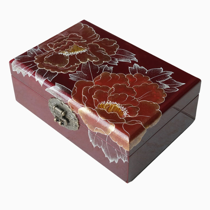 Atelier Palati Peo Brown Red Jewellery Gift Box ATE001