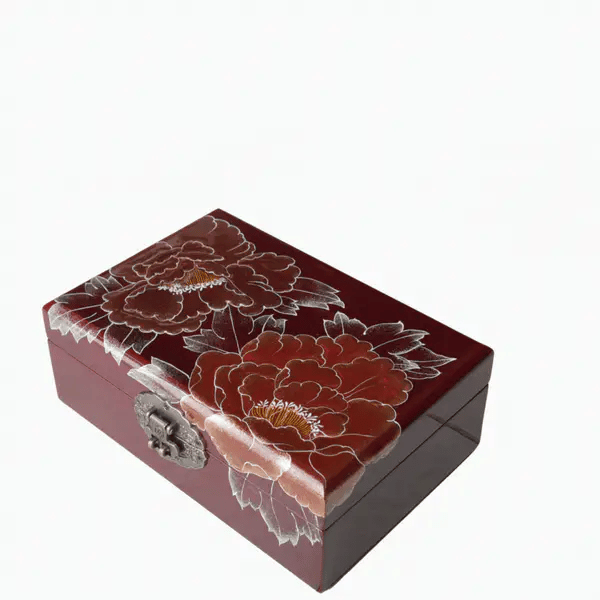 Atelier Palati Peo Brown Red Jewellery Gift Box ATE001