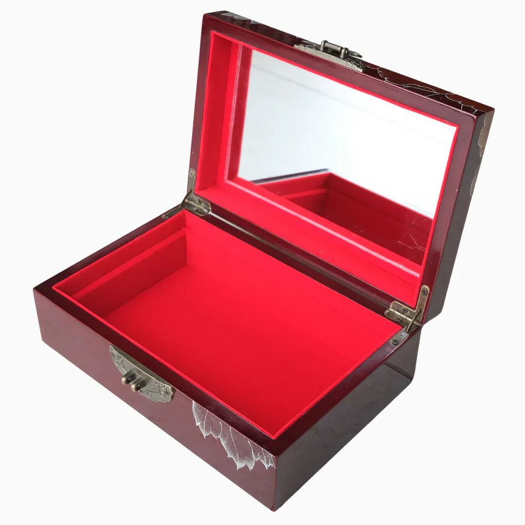 Atelier Palati Peo Brown Red Jewellery Gift Box ATE001
