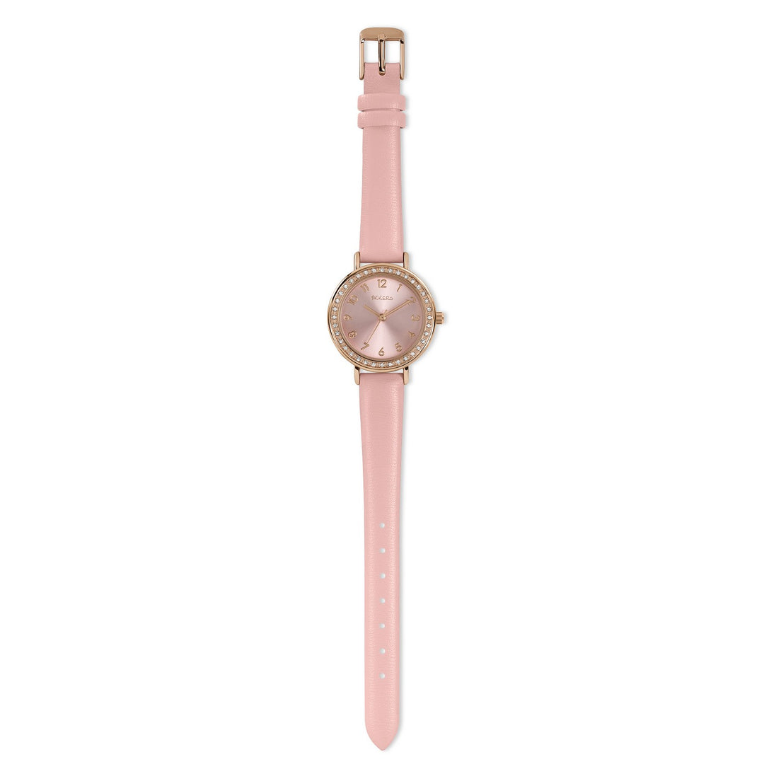 Tikkers Stone Set Pink Strap Friendship Bracelet Set ATK1092