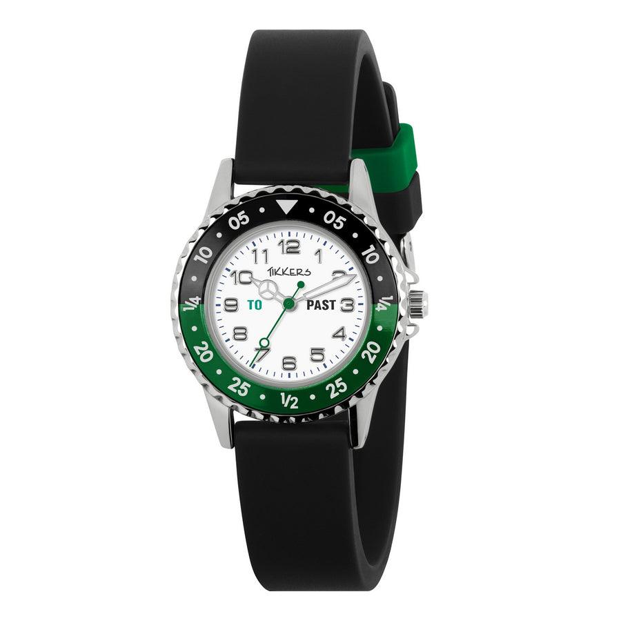 Tikkers Black Silicon Strap ATK1095