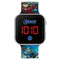 Marvel Avengers Printed Strap Led Watch AVG4706ARG
