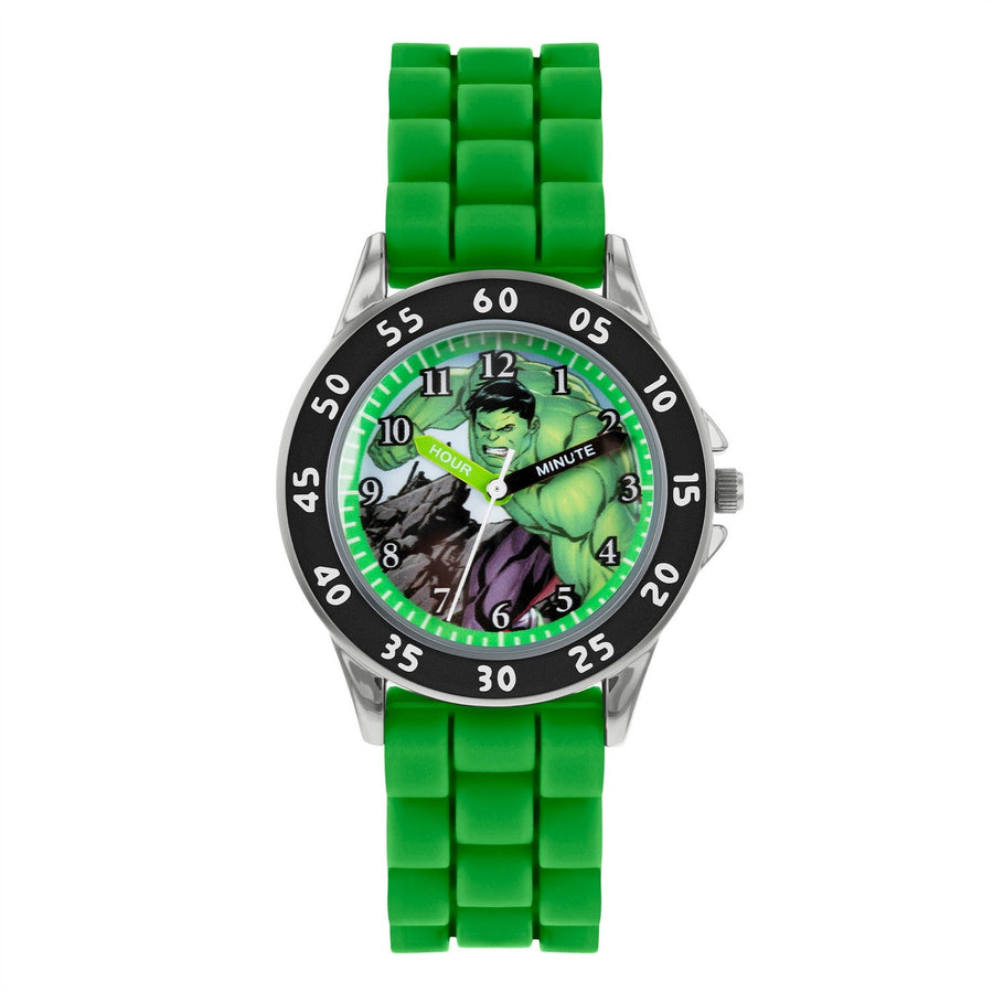 Marvel Avengers Hulk Time Teacher Green Watch AVG9032