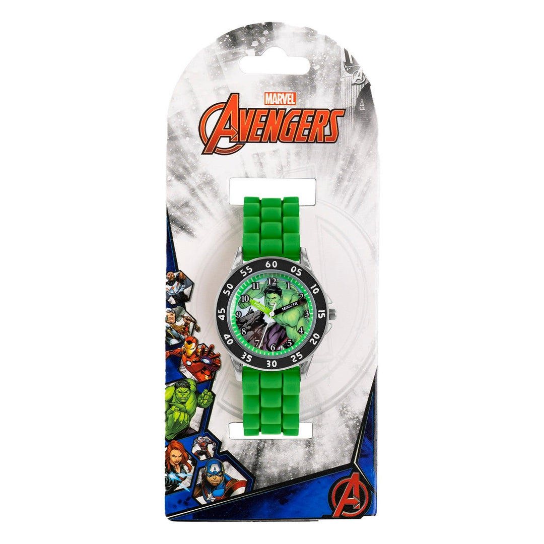 Marvel Avengers Hulk Time Teacher Green Watch AVG9032