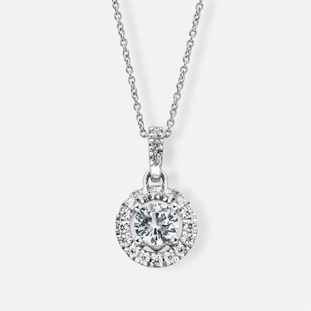 Ana | 9ct White Gold 0.33ct tw Lab Grown Diamond Necklace