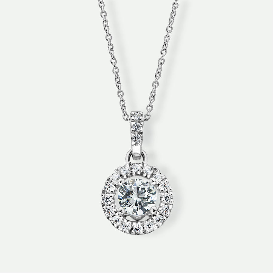 Ana | 9ct White Gold 0.33ct tw Lab Grown Diamond Necklace