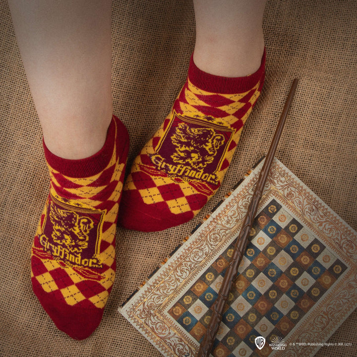 Harry Potter Set Of 3 Gryffindor Ankle Socks CR1631