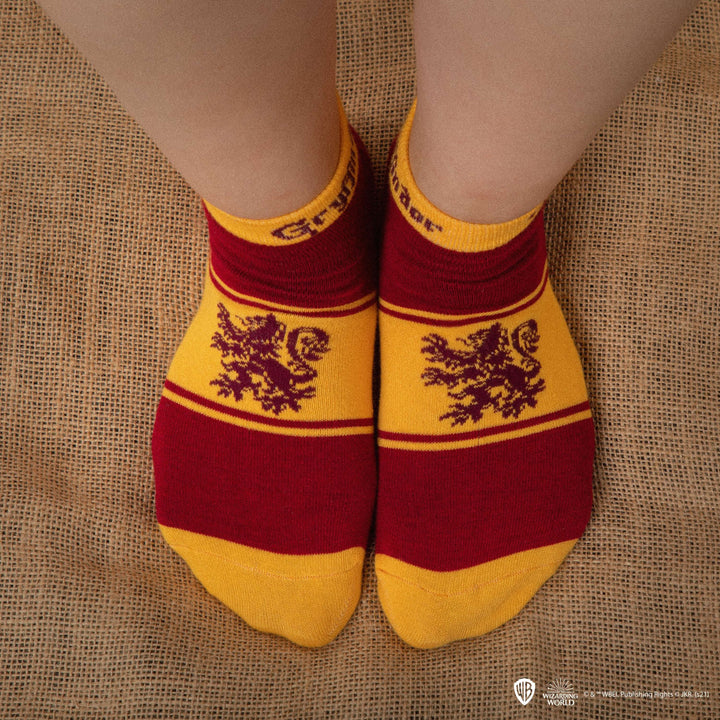 Harry Potter Set Of 3 Gryffindor Ankle Socks CR1631