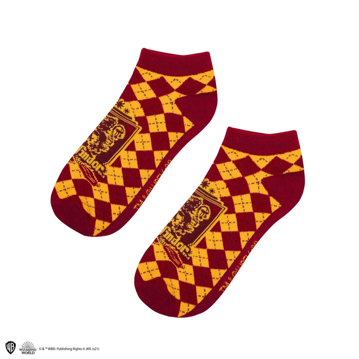 Harry Potter Set Of 3 Gryffindor Ankle Socks CR1631