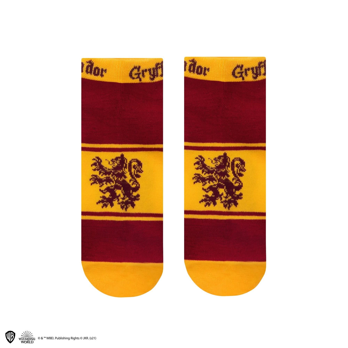 Harry Potter Set Of 3 Gryffindor Ankle Socks CR1631
