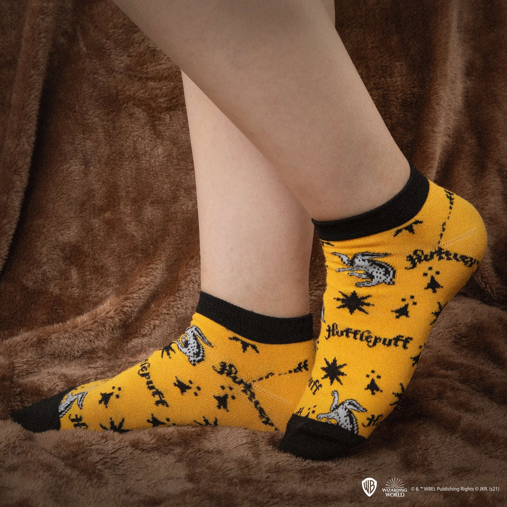 Harry Potter Set Of 3 Hufflepuff Ankle Socks CR1634