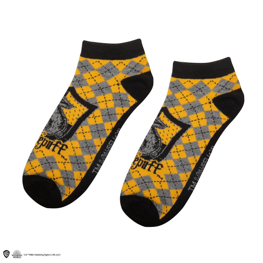 Harry Potter Set Of 3 Hufflepuff Ankle Socks CR1634
