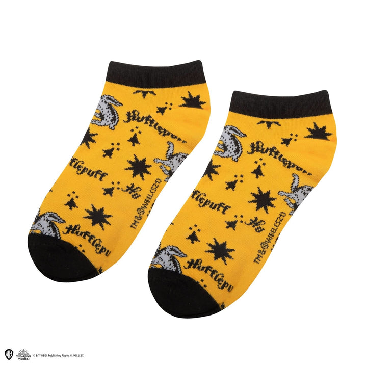 Harry Potter Set Of 3 Hufflepuff Ankle Socks CR1634