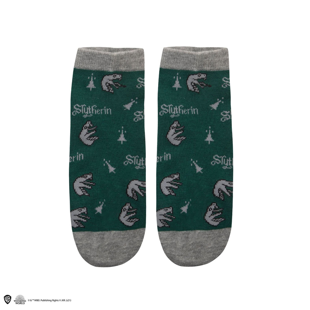 Harry Potter Set Of 3 Slytherin Ankle Socks CR1632