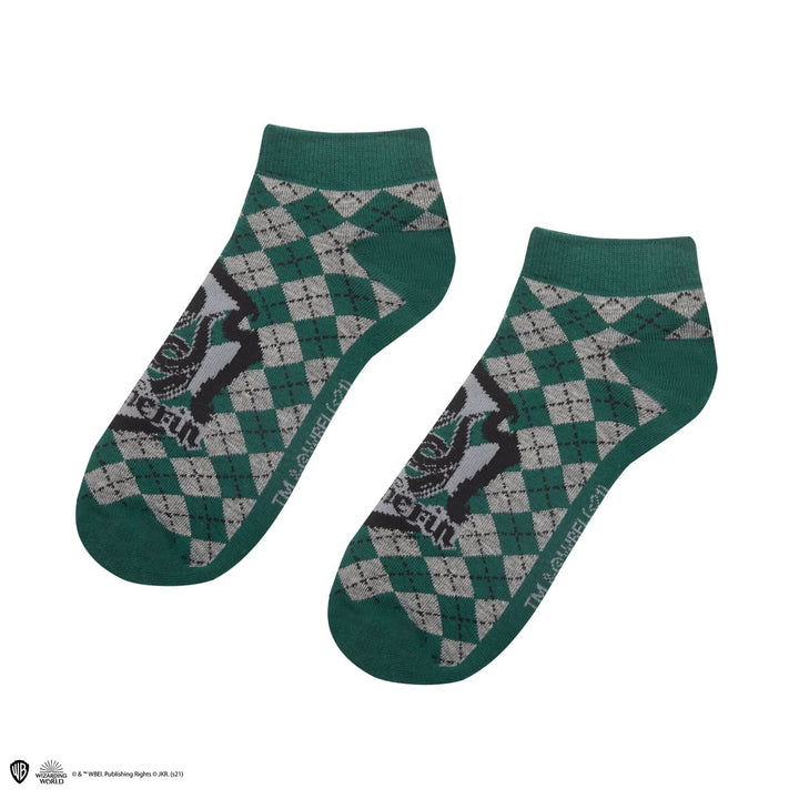 Harry Potter Set Of 3 Slytherin Ankle Socks CR1632
