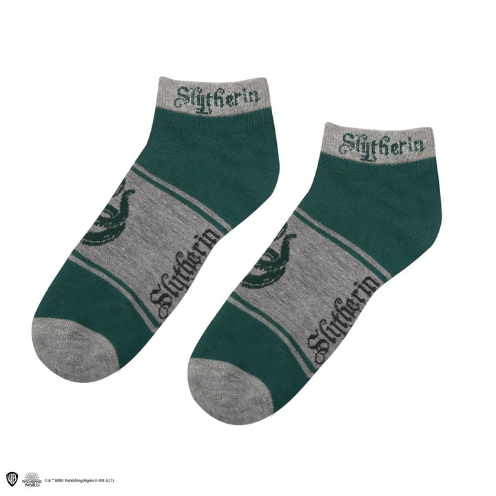 Harry Potter Set Of 3 Slytherin Ankle Socks CR1632