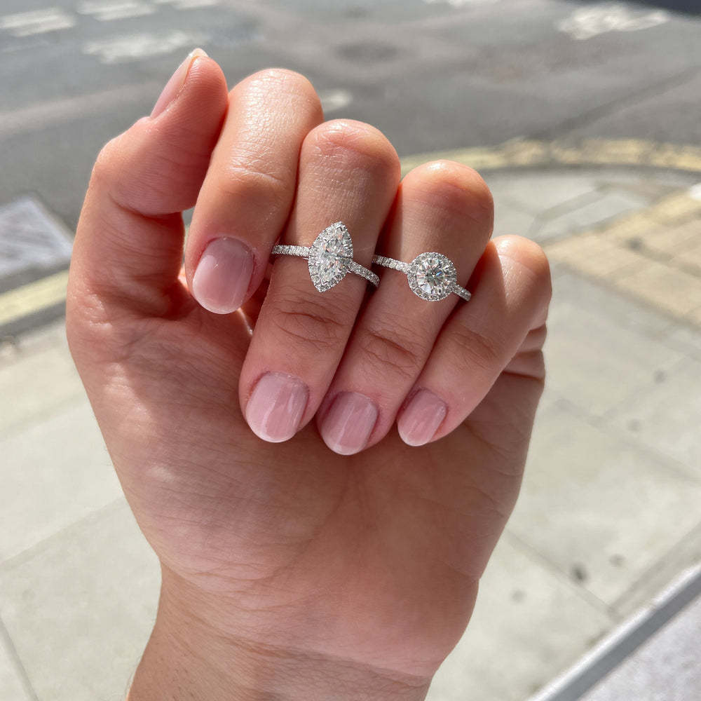 Evelyn | 18ct White Gold 1ct tw Lab Grown Diamond Ring