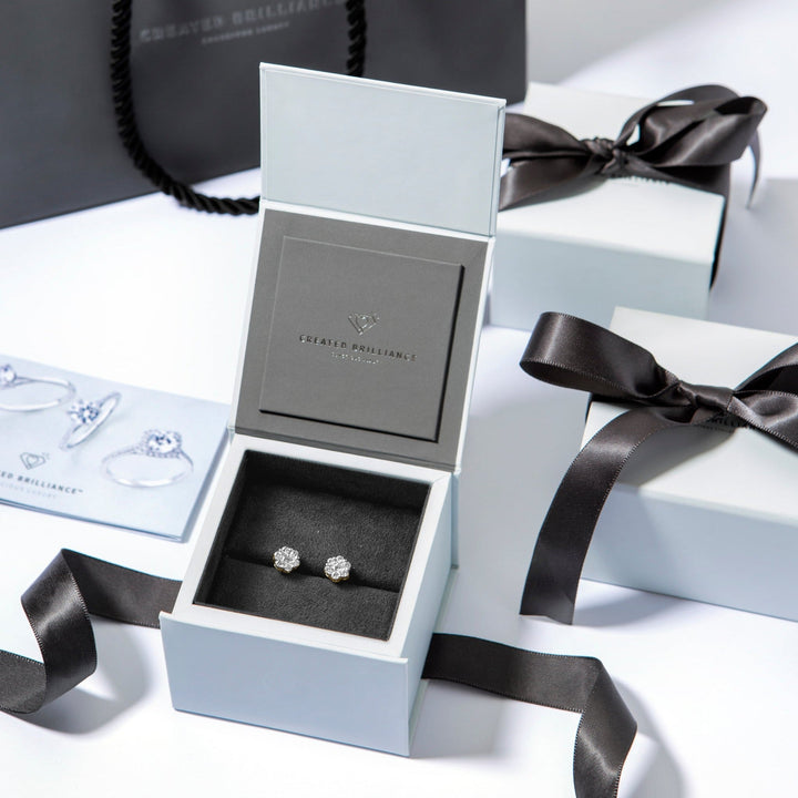 Ava | 9ct Yellow Gold 1.00ct tw Lab Grown Diamond Earrings