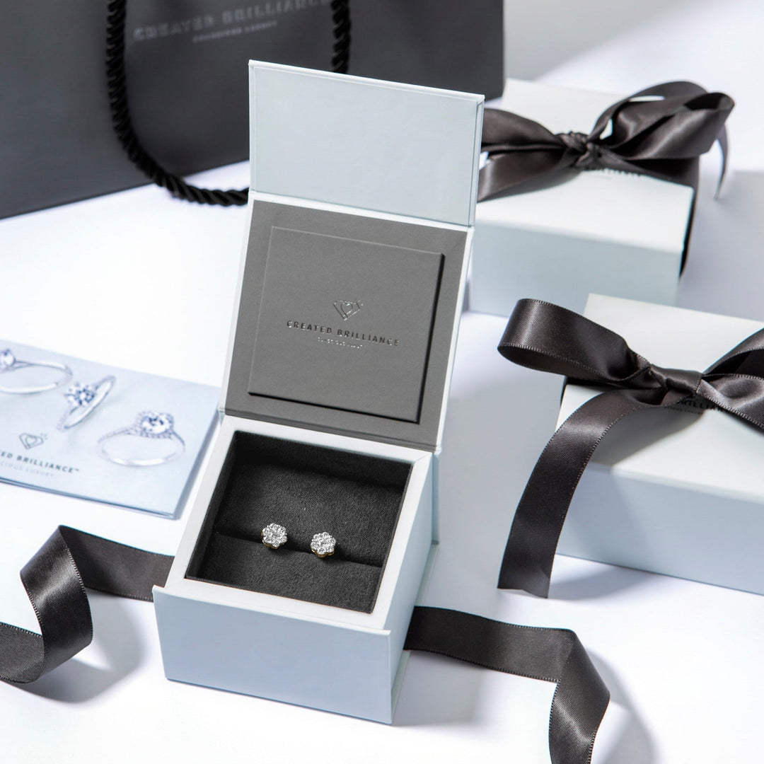 Ava | 9ct Yellow Gold 1.00ct tw Lab Grown Diamond Earrings-2