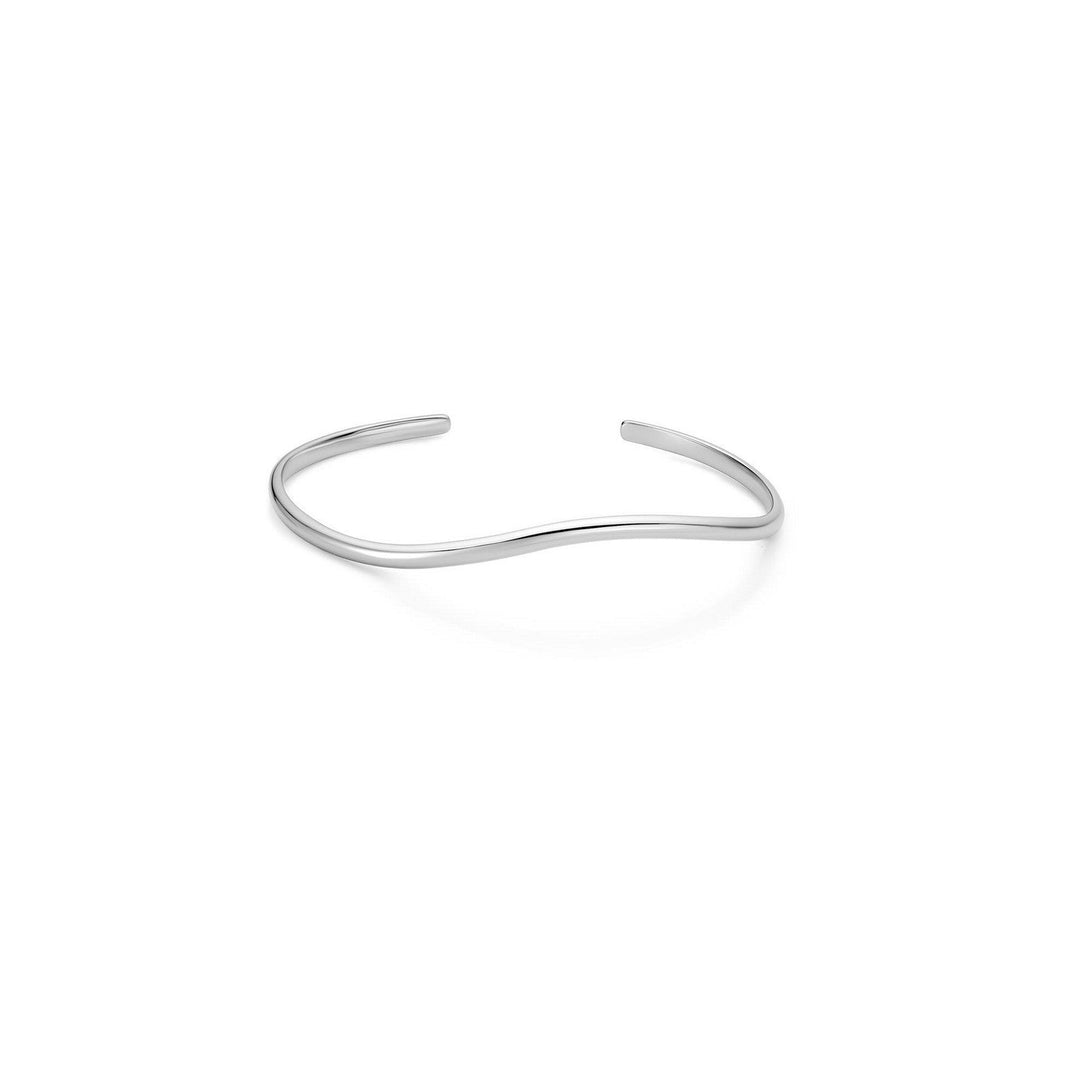 Ania Haie Silver Wave Cuff Bracelet B072-03H