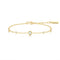 Ania Haie Gold Mint Green Station Bracelet B073-06G