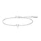 Ania Haie Silver Sparkle Heart Bracelet B074-01H
