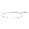 Ania Haie Silver Classic Bezel-Set Station Bracelet B074-02H