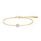Ania Haie Gold Pavé Disc Bracelet B075-02G