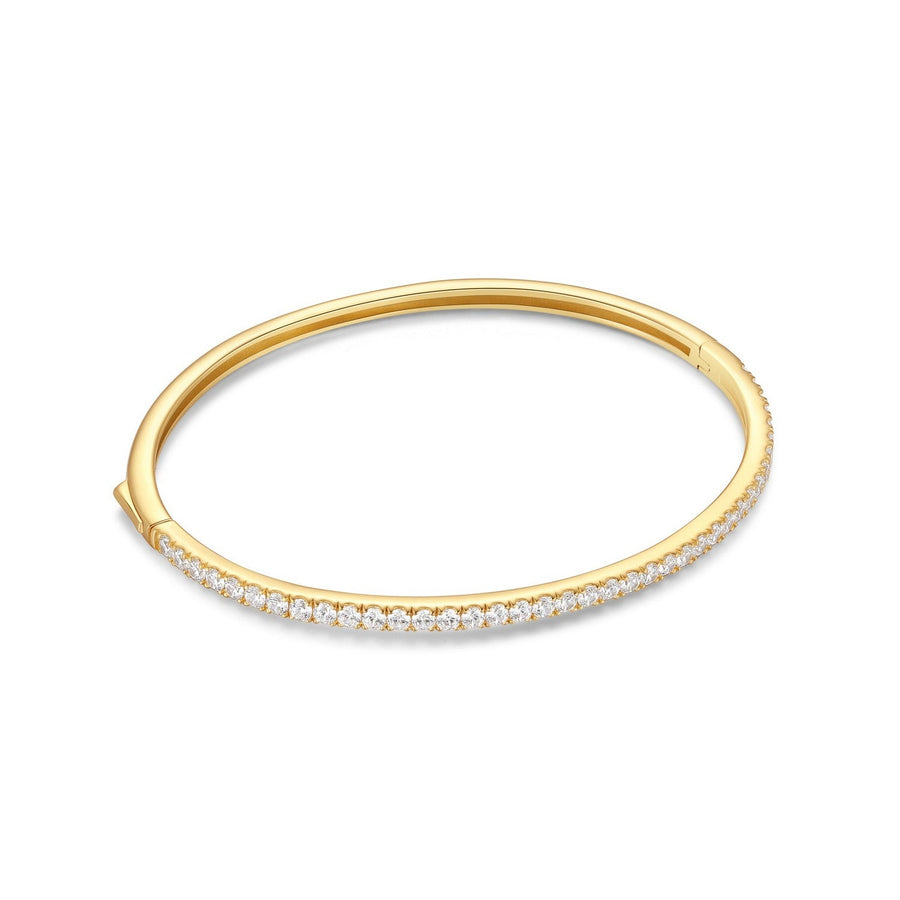 Ania Haie Fairy Dust Gold Pave Tennis Bangle B079-02G