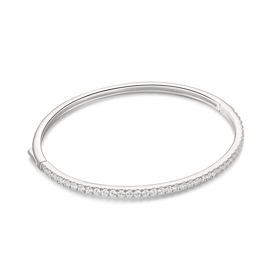Ania Haie Fairy Dust Silver Pave Tennis Bangle B079-02H
