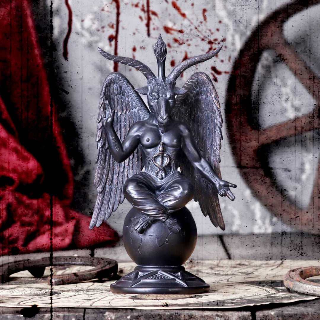Baphomet Antiquity Occult Mystical Figurine Gothic Ornament B1063C4