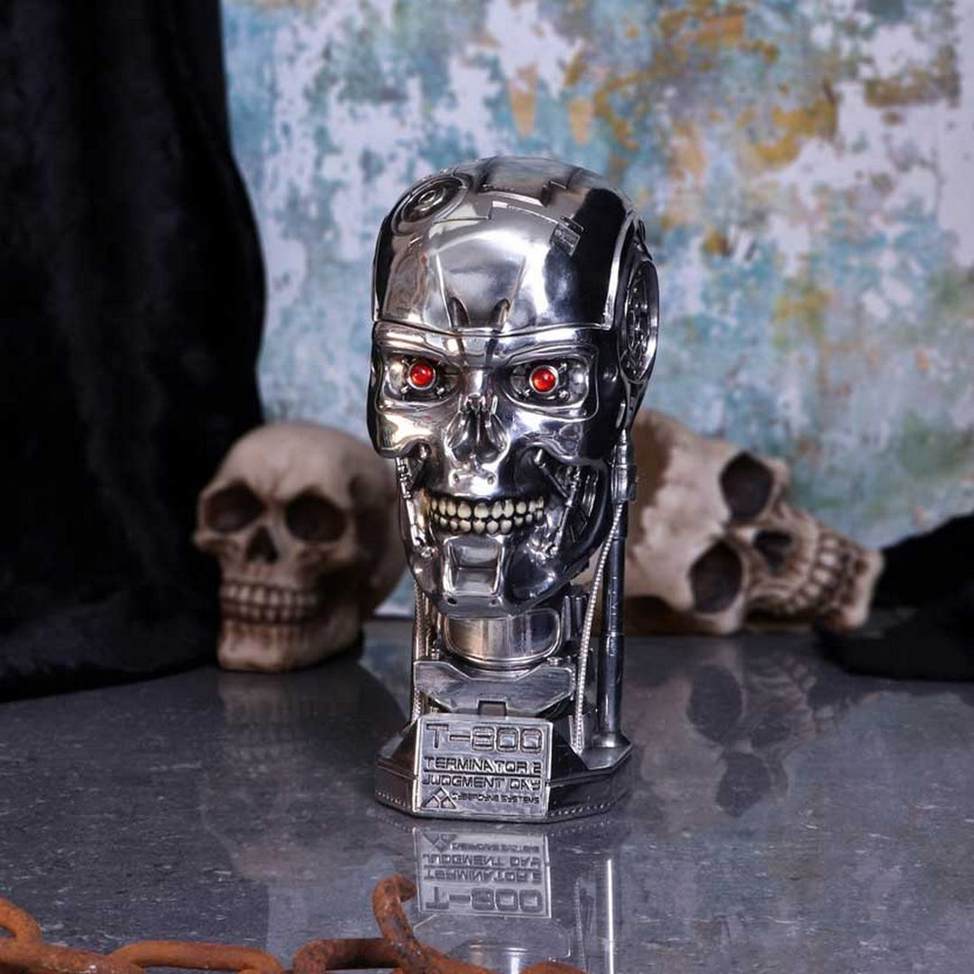 T-800 Terminator 2 Judgement Day T2 Head Box Movie Merchandise B1427D5
