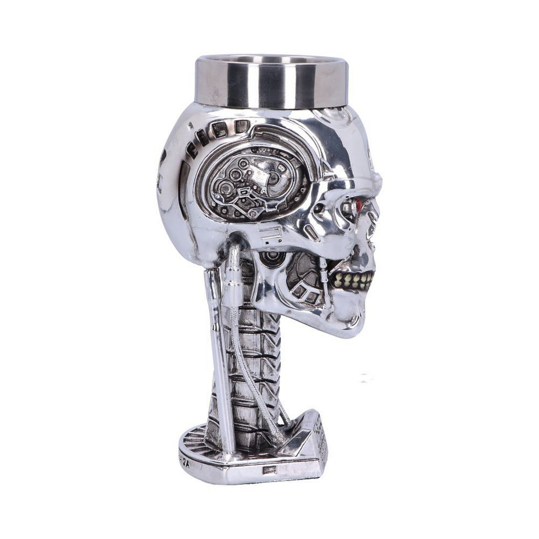 T-800 Terminator 2 Judgement Day T2 Head Goblet Wine Glass B1456D5