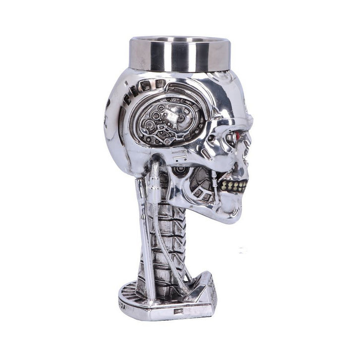 T-800 Terminator 2 Judgement Day T2 Head Goblet Wine Glass B1456D5