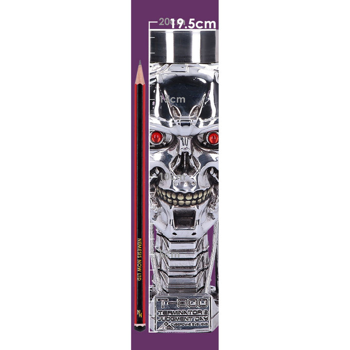 T-800 Terminator 2 Judgement Day T2 Head Goblet Wine Glass B1456D5