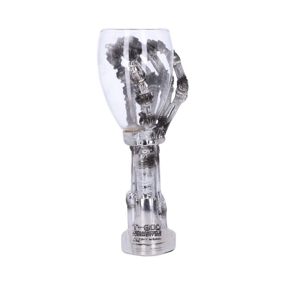 Terminator 2 T-800 Hand Goblet Wine Glass Official Merchandise Judgment Day B1457D5