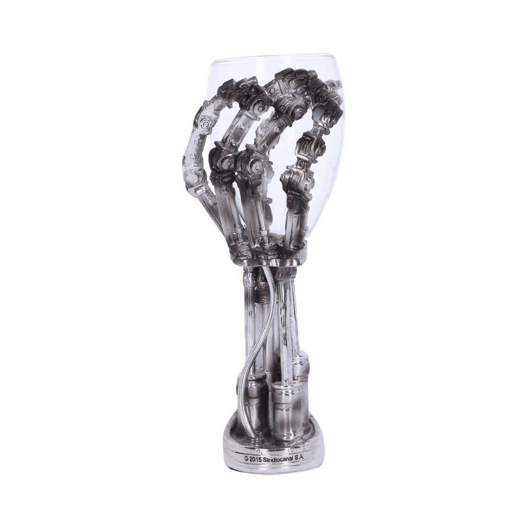 Terminator 2 T-800 Hand Goblet Wine Glass Official Merchandise Judgment Day B1457D5
