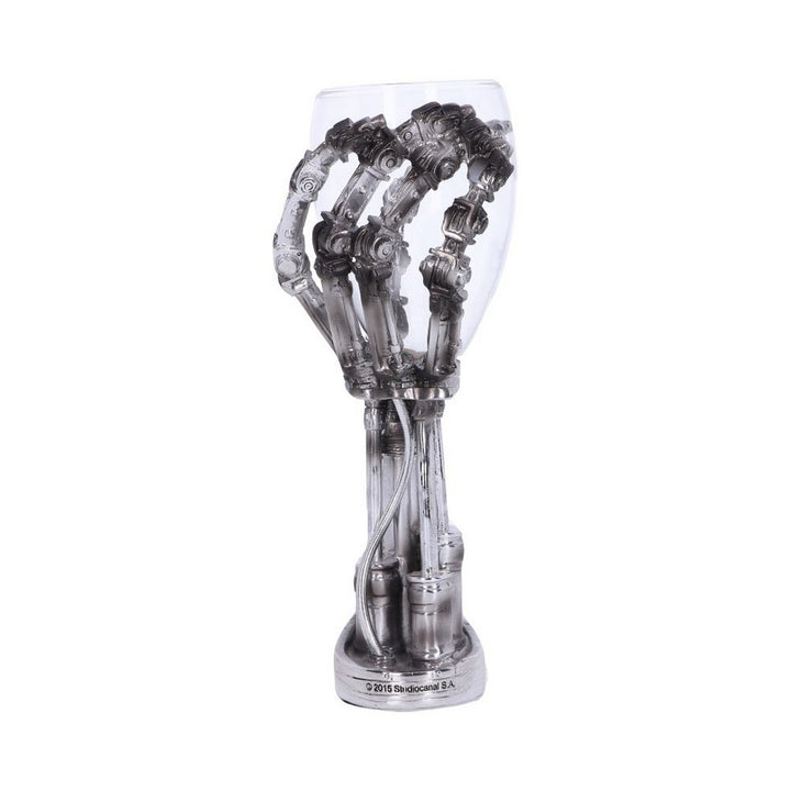 Terminator 2 T-800 Hand Goblet Wine Glass Official Merchandise Judgment Day B1457D5