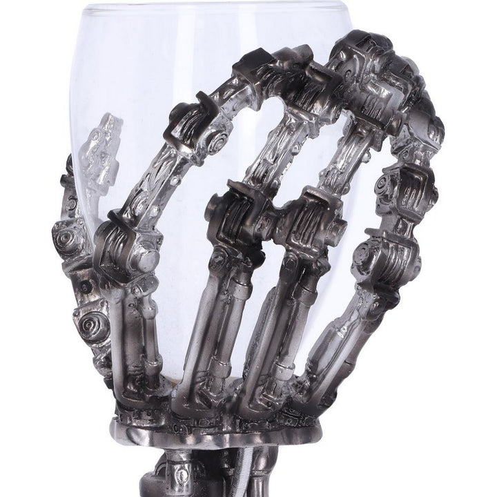 Terminator 2 T-800 Hand Goblet Wine Glass Official Merchandise Judgment Day B1457D5