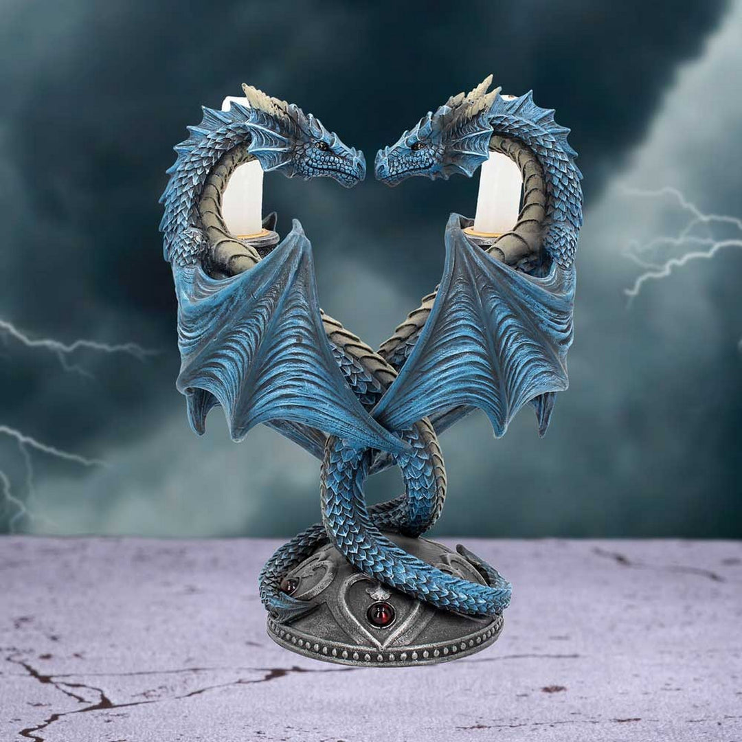 Anne Stokes Dragon Heart Candle Holder B1792E5