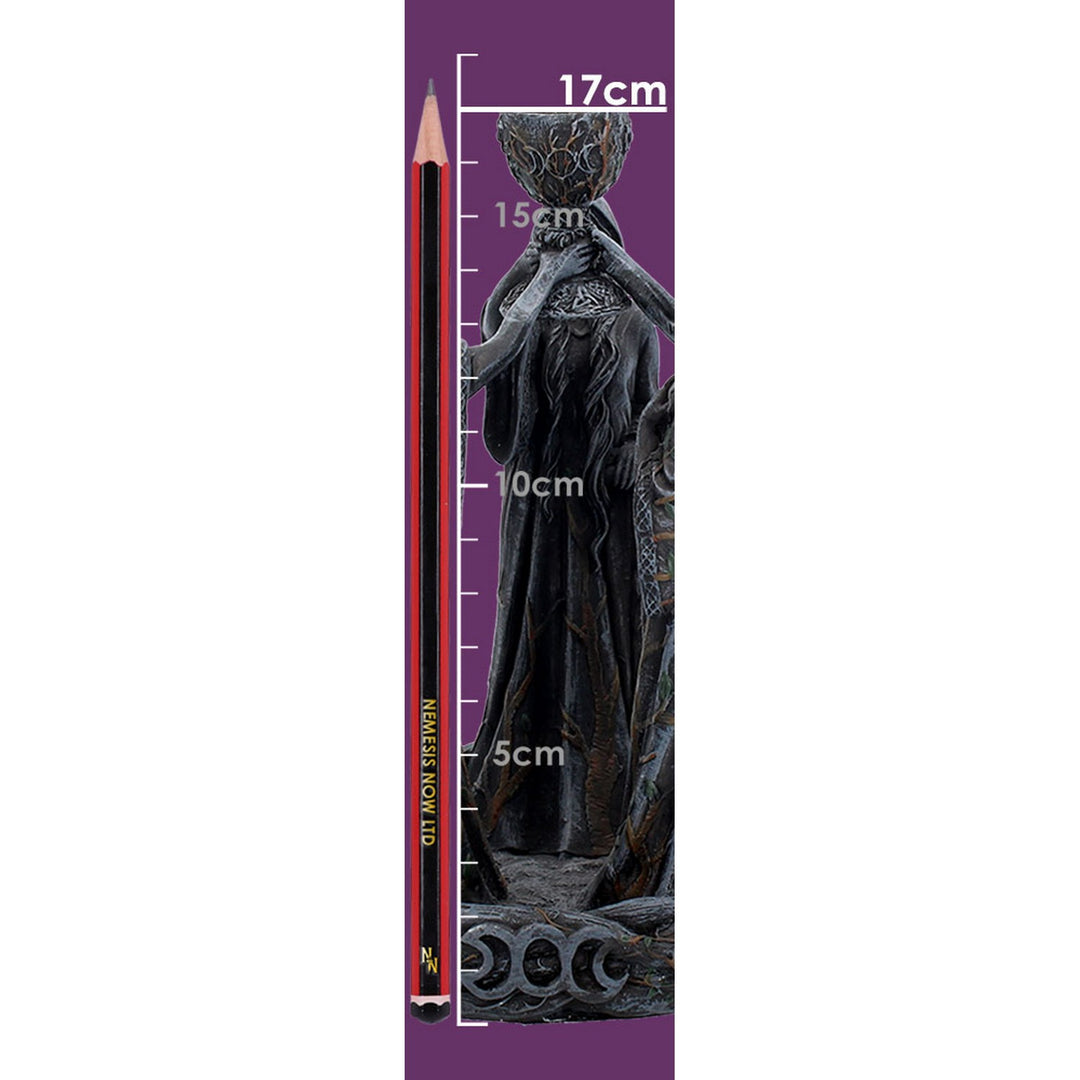 Mother Maiden & Crone Backflow Incense Burner 18cm B1879F6