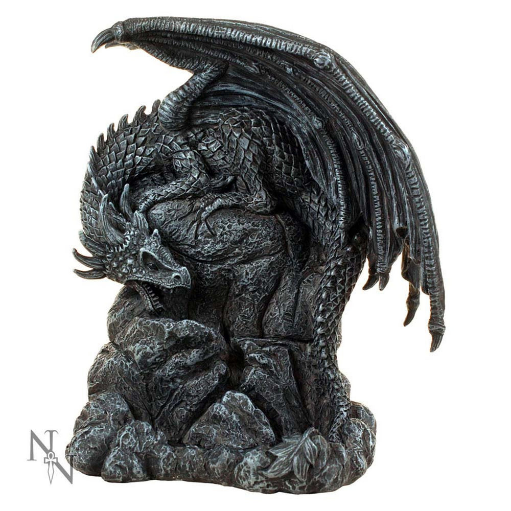 Dragon Pool Backflow Incense Burner 19cm B1933F6