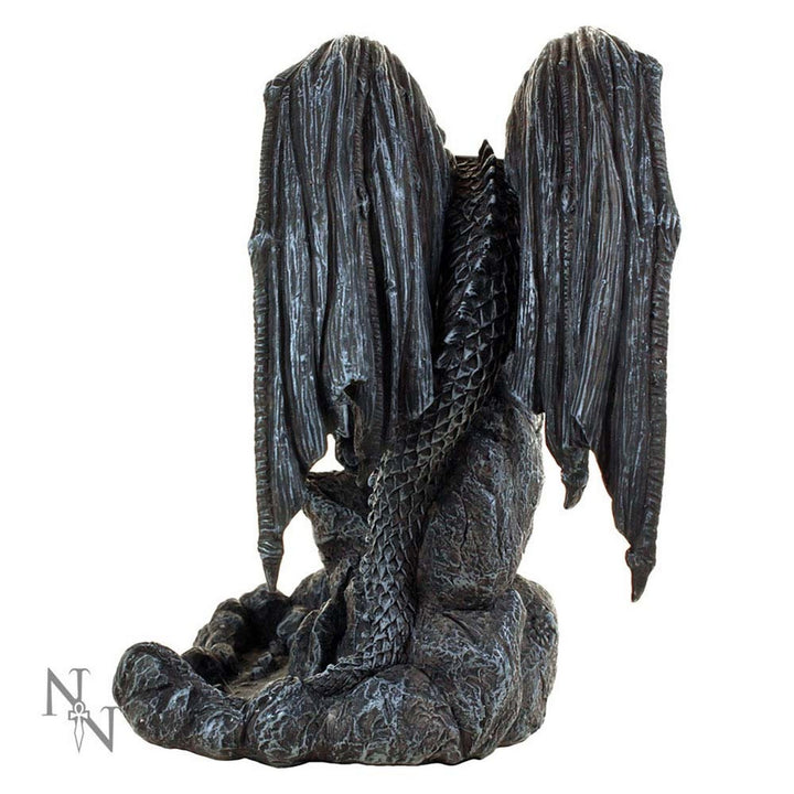 Dragon Pool Backflow Incense Burner 19cm B1933F6