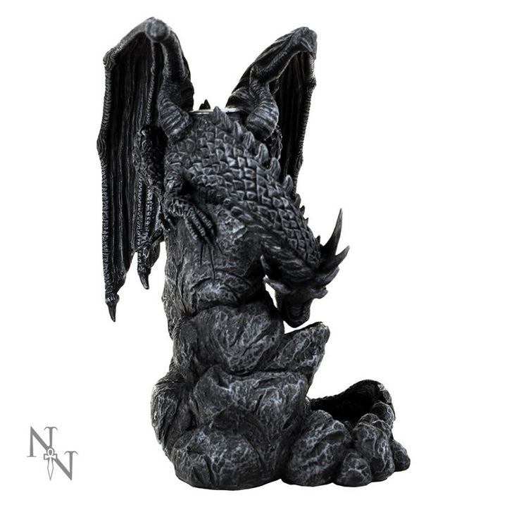 Dragon Pool Backflow Incense Burner 19cm B1933F6