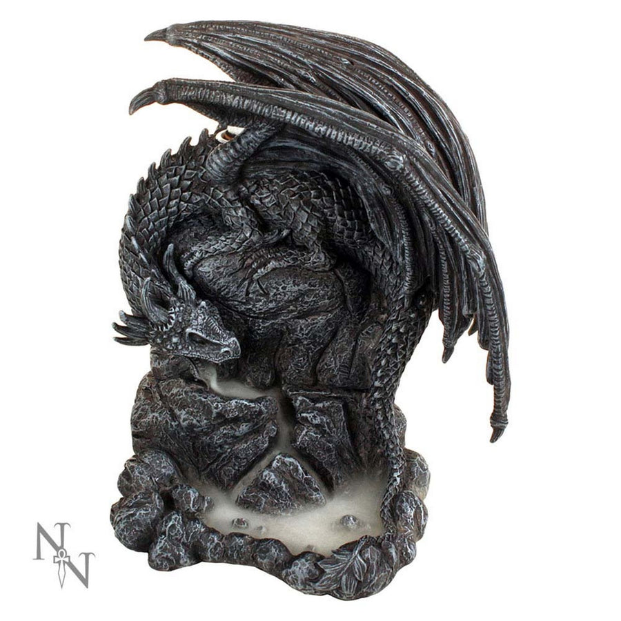 Dragon Pool Backflow Incense Burner 19cm B1933F6