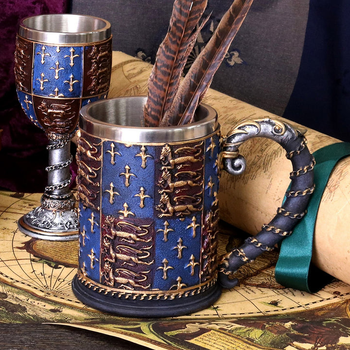 Medieval Edwardian Tankard Historical Heritage Mug B1939F6