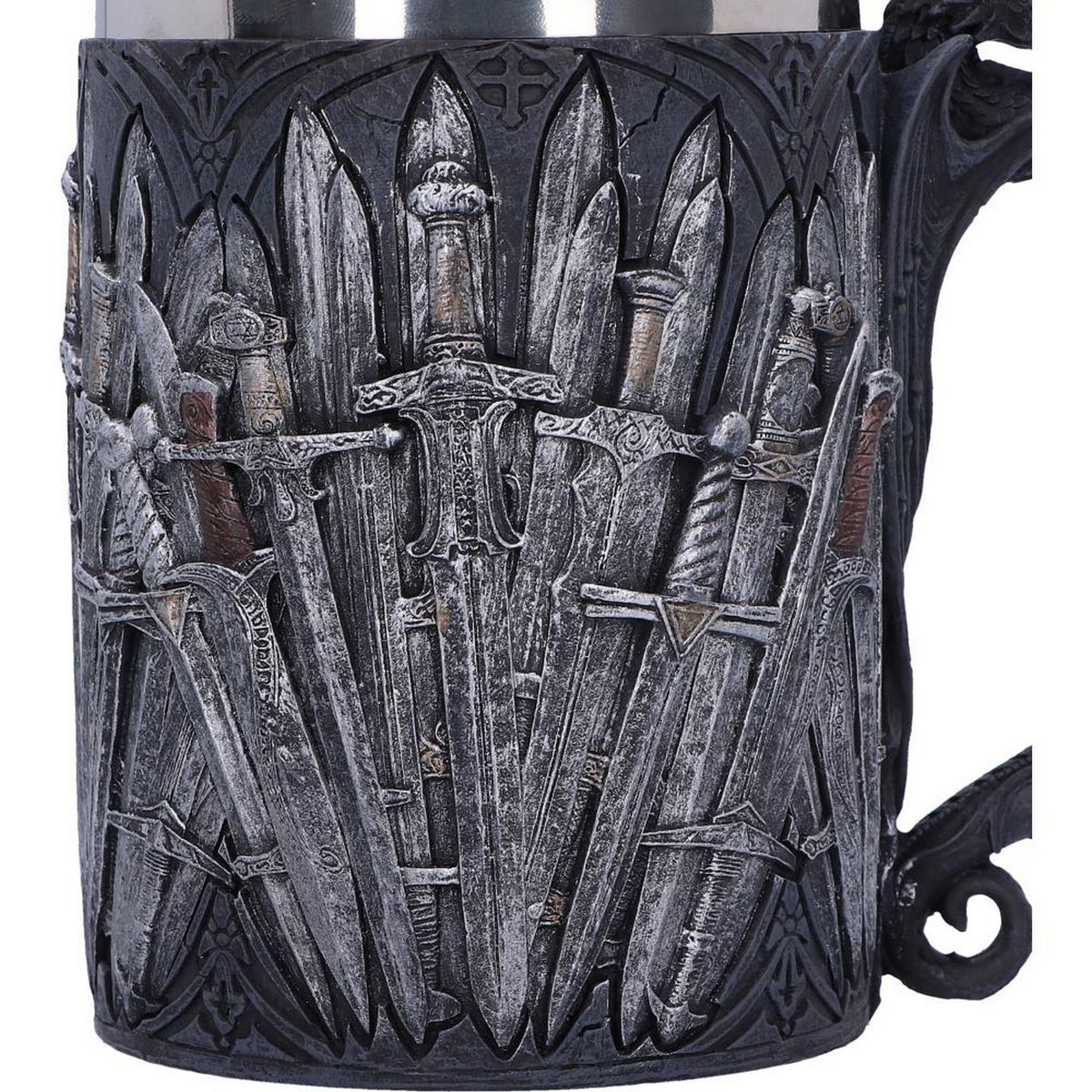 Medieval Sword Dragon Tankard Gothic Fantasy Mug B1940F6