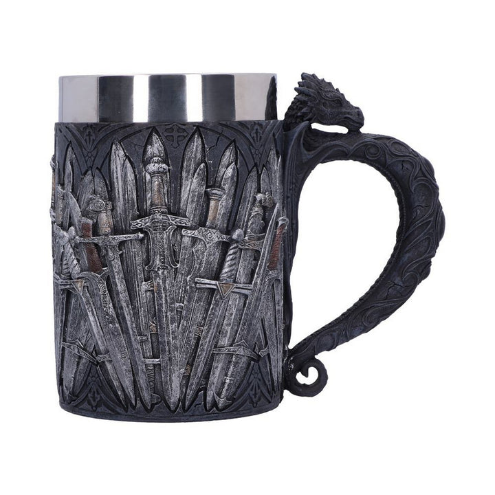 Medieval Sword Dragon Tankard Gothic Fantasy Mug B1940F6