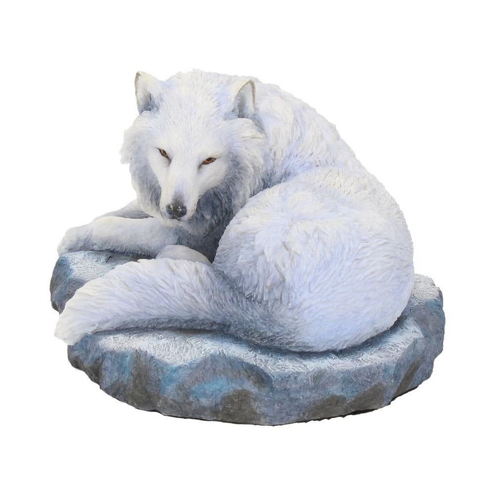 Guardian of the North Wolf Figurine by Lisa Parker Snowy Wolf Ornament B2003F6