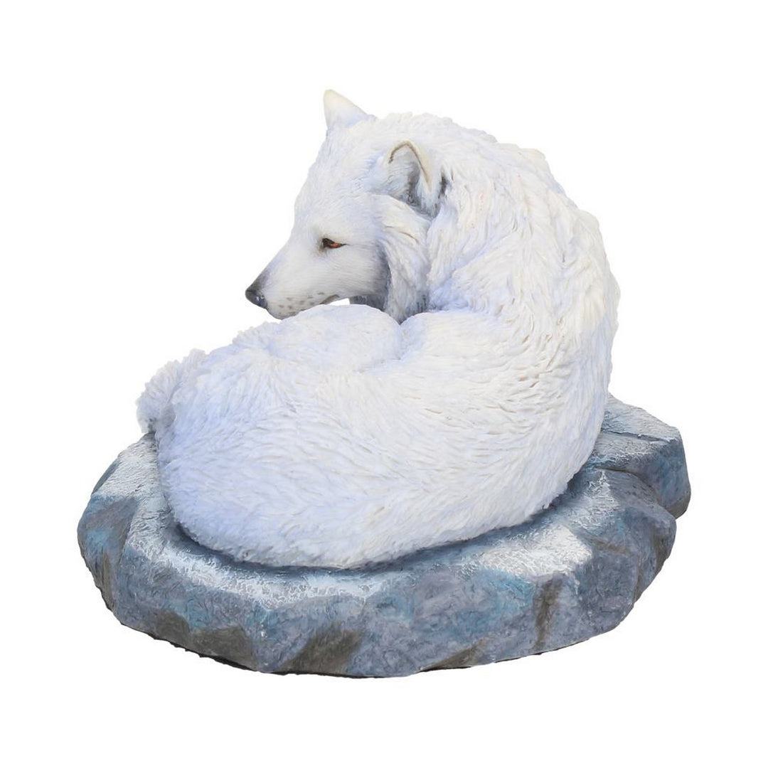 Guardian of the North Wolf Figurine by Lisa Parker Snowy Wolf Ornament B2003F6